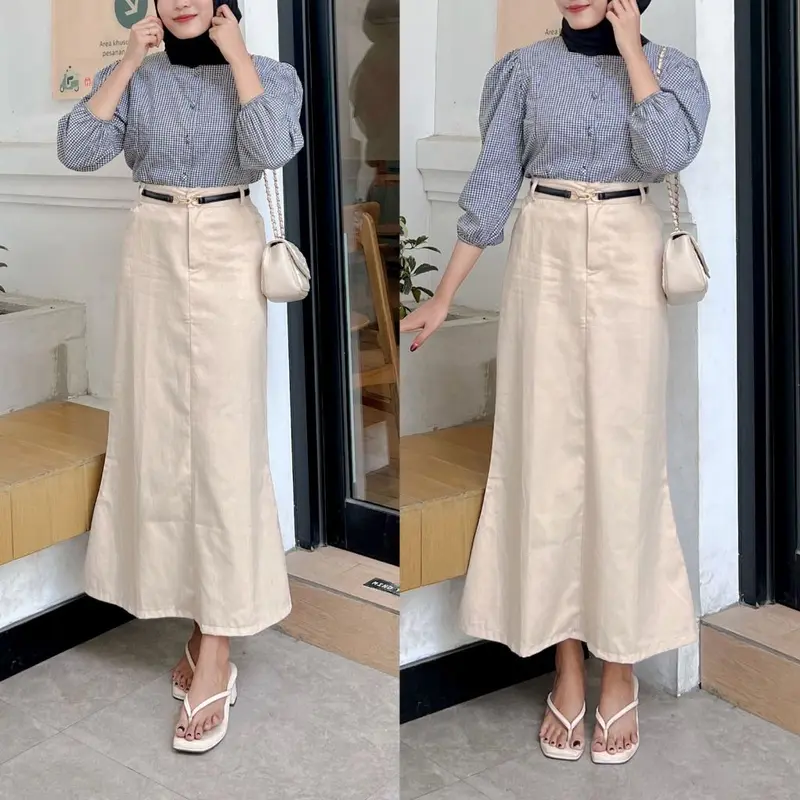 Rok Mermaid Basic Polos Kimka 7