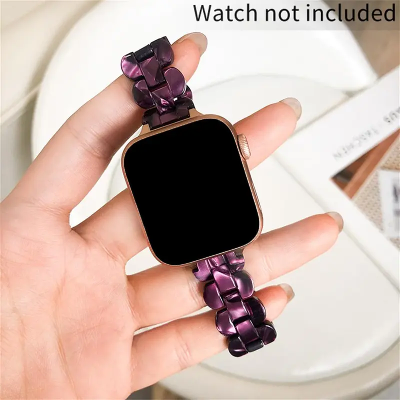 GIROUETTE Fashion Watch Band (Band Only), Stylish Watch Band for Women, Replacement Watch Band for Apple Watch Series 9 8 7 6 5 4 3 2 1 SE SE2 7
