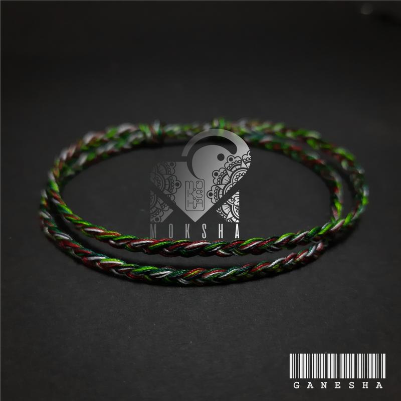 Gelang Tridatu Bali Motif Dewa Ganesha Bracelets 8