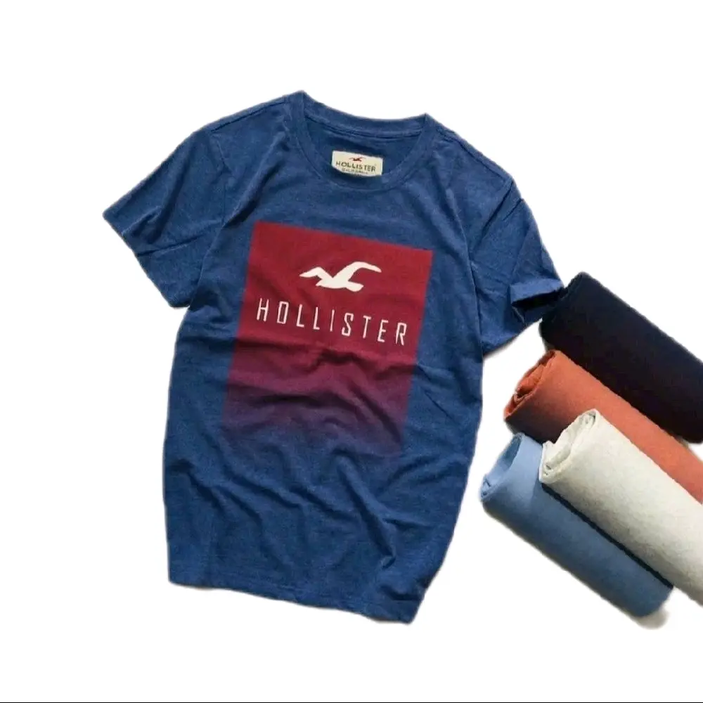 ÁO THUN NAM CỔ TRÒN HOLISSTER. - Size M, L, XL, 2XL : 40 -- 85 ký