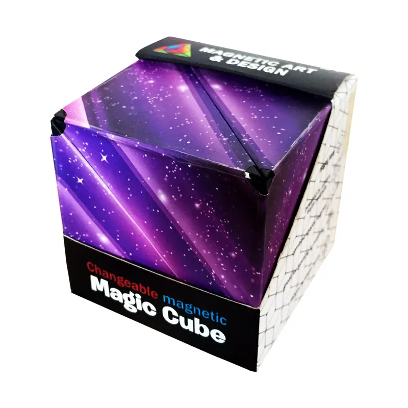 MAGIC CUBE MAINAN MONTESORI |KUBUS RUBIK |EDUKASI TOY |STRESS RELIEF Hadiah Kotak Plastik Dewasa Games Magnet 0