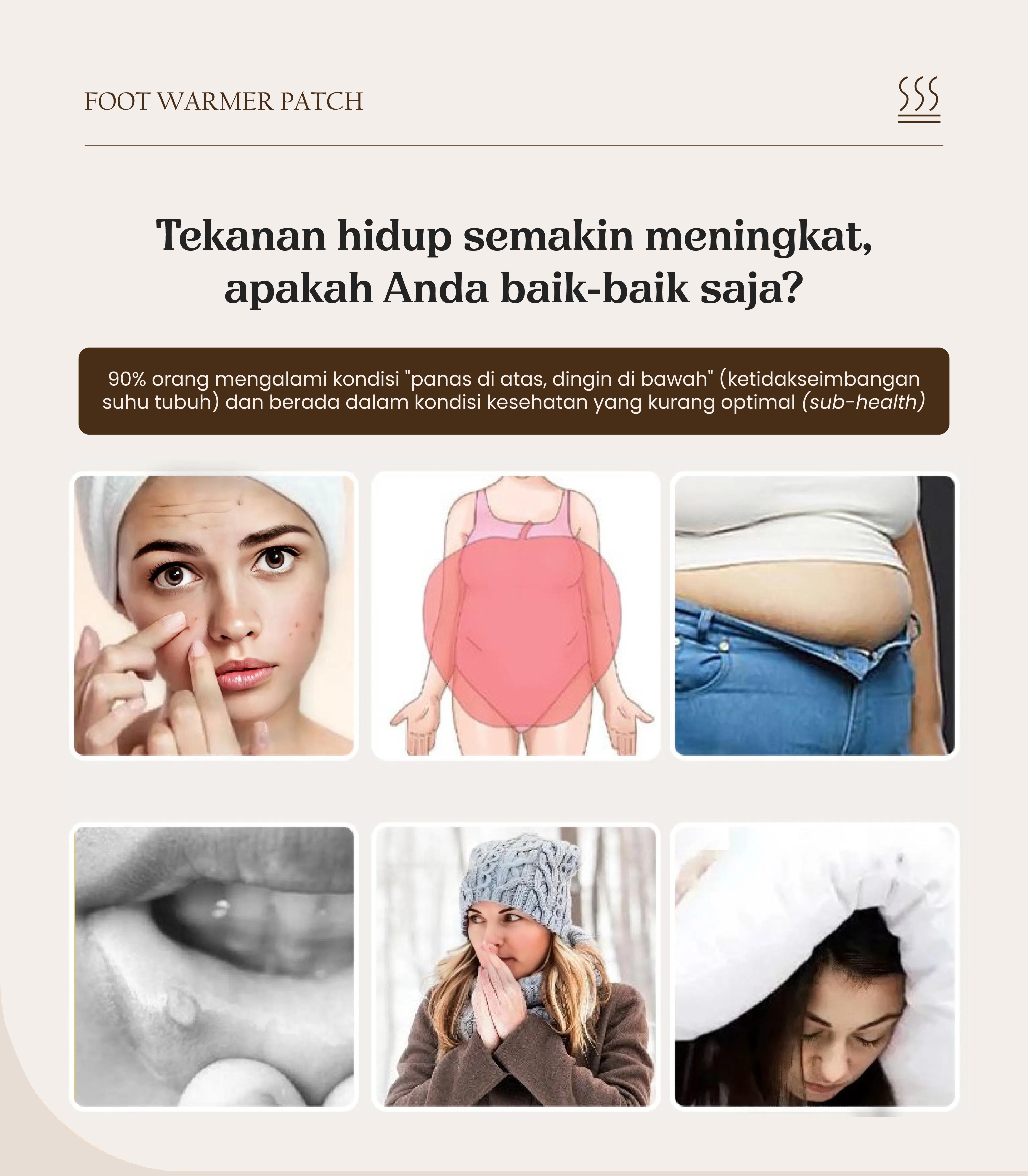 [2.0] Daijobu Koyo Kaki Herbal Patch Detoksifikasi Ginger Alami & Aman Menghilangkan Racun Tubuh Original