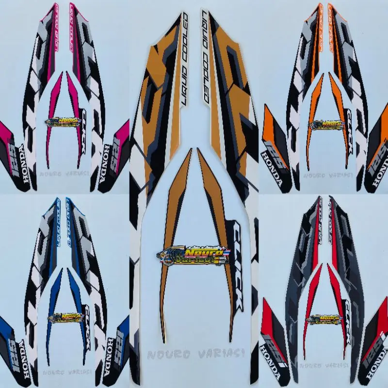 striping Honda Vario 125 click 125i 2018 2019 2020 2021 thailook kualitas terbaik termurah emblem