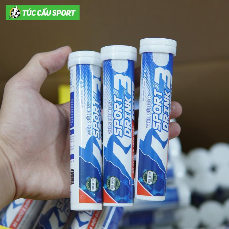 Tuýt 20 viên sủi thể thao Sport Drink phục hồi thể lực, bù nước điện giải Tăng Cơ Ngọt
