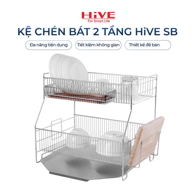Product Introduction of Giá úp chén bát HiVE SB 1 tầng, 2 tầng Nhà Bếp 0
