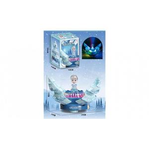 Children's toy gifts Electric Light Music Castle Snow Princess Elsa