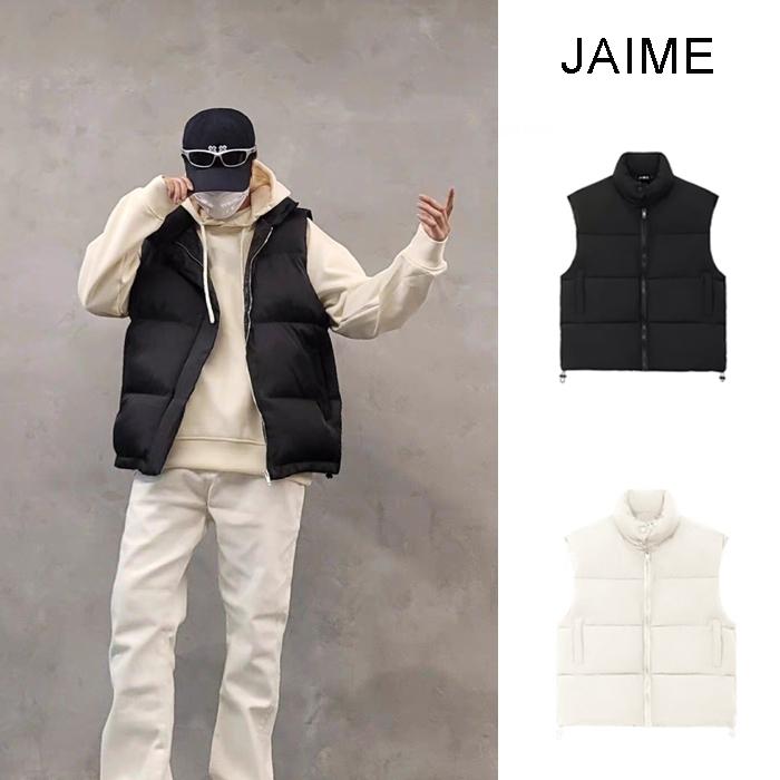 Áo Phao Gile Jaime Áo Khoác Phao Cộc Tay Nam Nữ Form Boxy Dáng Lửng A176