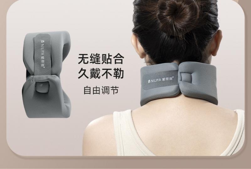 Product Introduction of Neck Support Bandana Neck Support Anti-Lower Head Forward Cervical Spine Brace Home Physiotherapy Traction Artifact Support Scarf Autumn and Winter Comfort 26