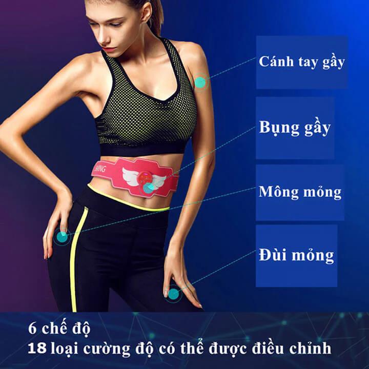 BỤNG PHẲNG EO THON - DÁNG SIÊU MI NHON  Đai tập bụng đa năng EMS - lựa chọn tuyệt vời cho vóc dáng của bạn 6