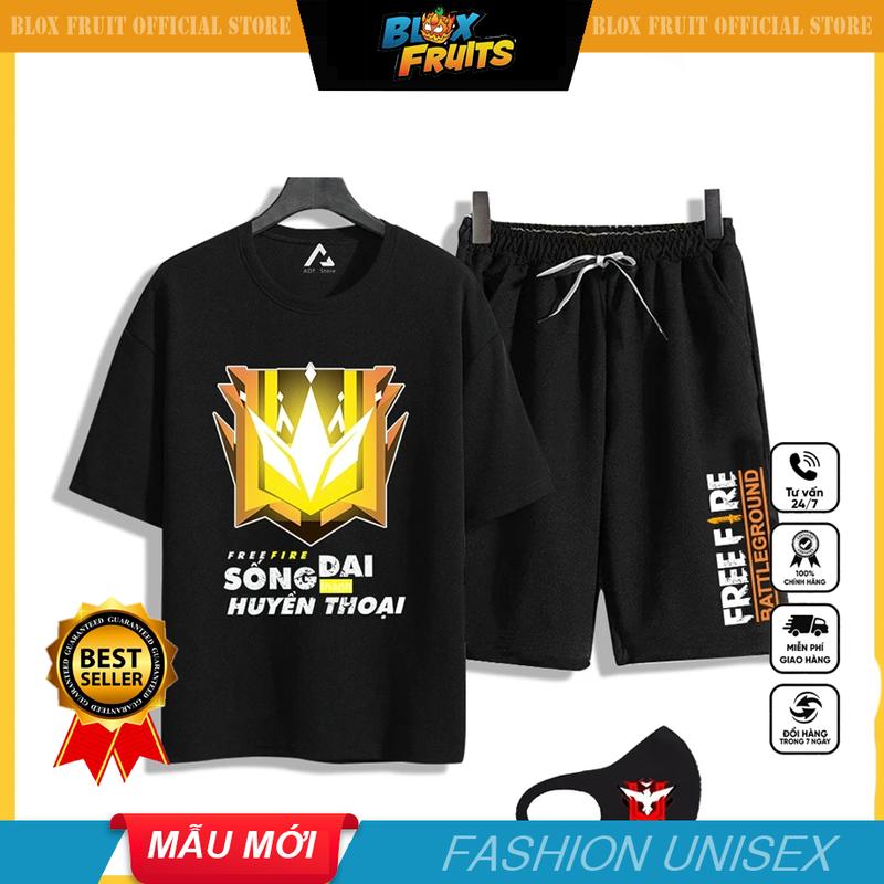 Áo Free Fire, Quần Áo Free Fire mẫu HOT nhất, chất thun co dãn 4 chiều thoáng mát 3