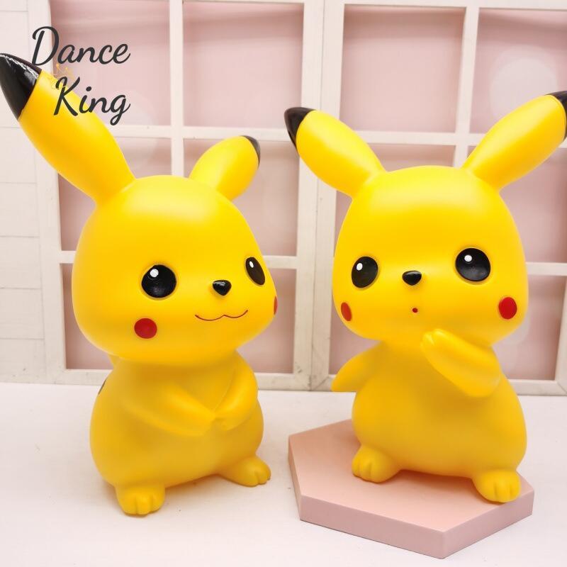 Oversized Pikachu Piggy Bank Vinyl Large capacity Coin Box Children's ...