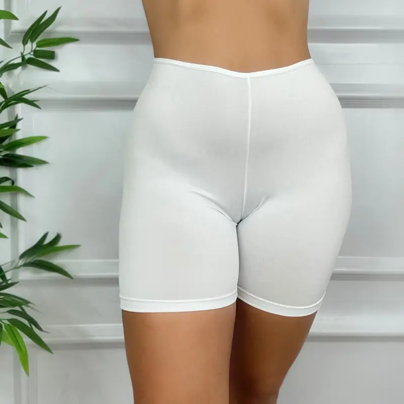 Kit 6 Shorts Anágua Feminina Segunda Pele
