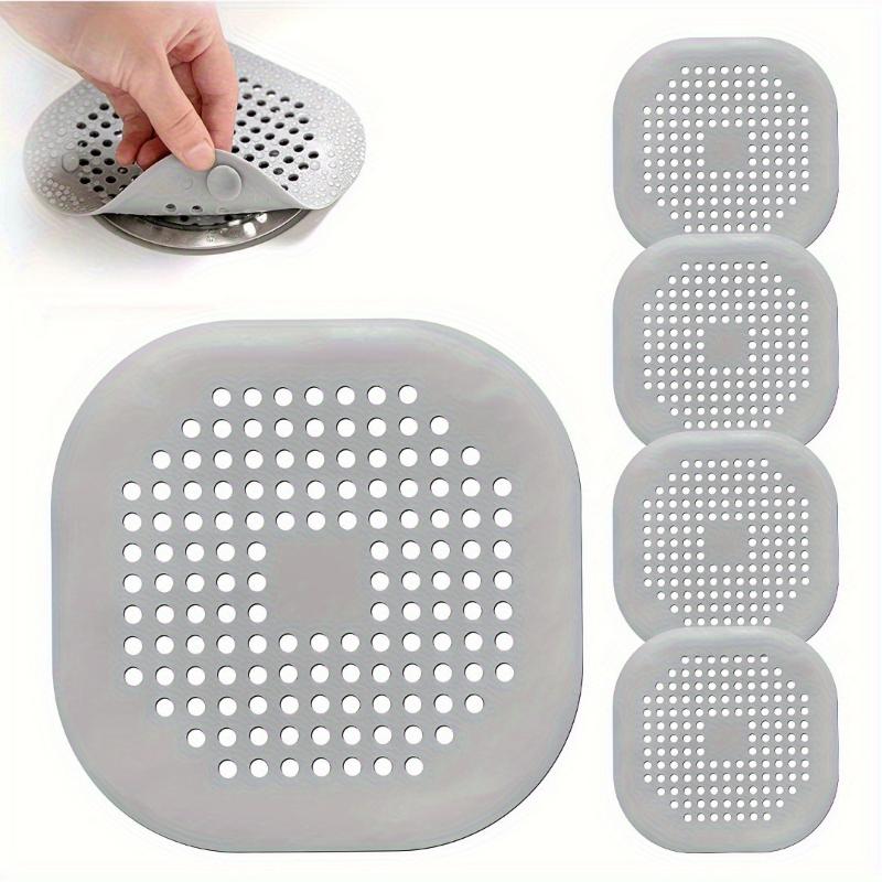 1/3/5pcs Hair Filter, Sink Filter, Bathtub Shower Floor Drain Plug, Silicone Kitchen Plug, Bathroom Accessories 1