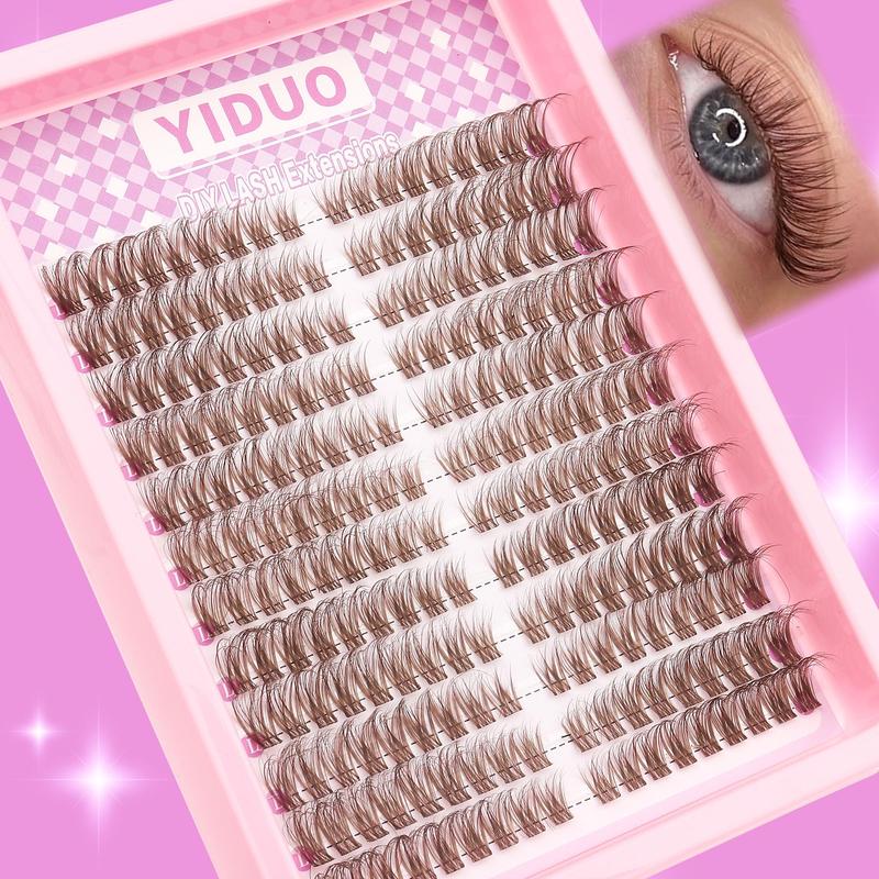 Product Introduction of Cross Curl Fake Eyelashes for Natural Look Eyelash Extensions, 216pcs/box Individual False Eyelashes, False Eyelashes for Women Eye Makeup Enhancement 6