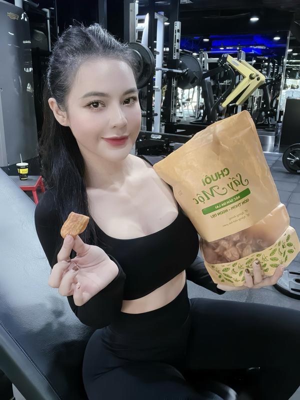 LOANHOANG FOOD-Chuối sấy mộc healthy không đường, tốt cho sức khỏe 0