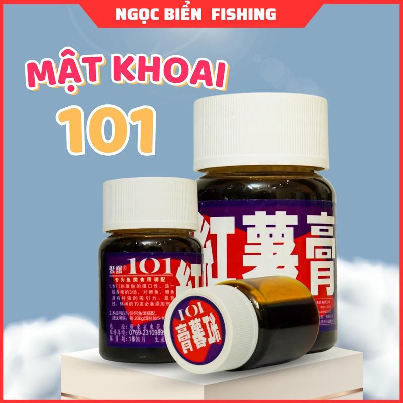 Tinh chất mật khoai 101 SP, Hương liệu câu cá trắm, chép, trôi