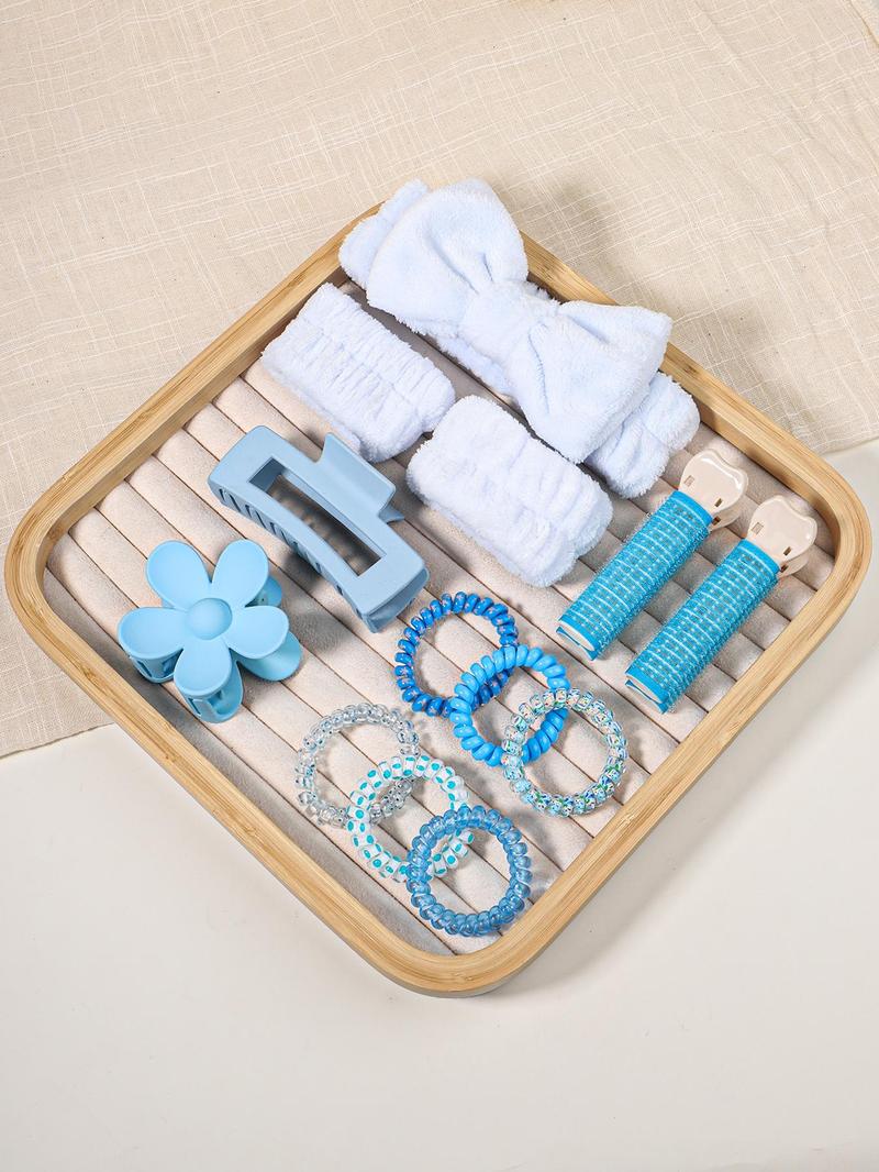Product Introduction of Hair Accessories Set, Hair Claw & Hair Tie & Hair Band & Hair Clip, Casual Versatile Hair Accessories for Women & Girls 0