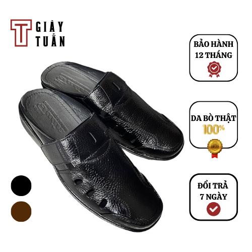 Giày sabo nam kiểu rọ có lỗ thoáng khí TH802