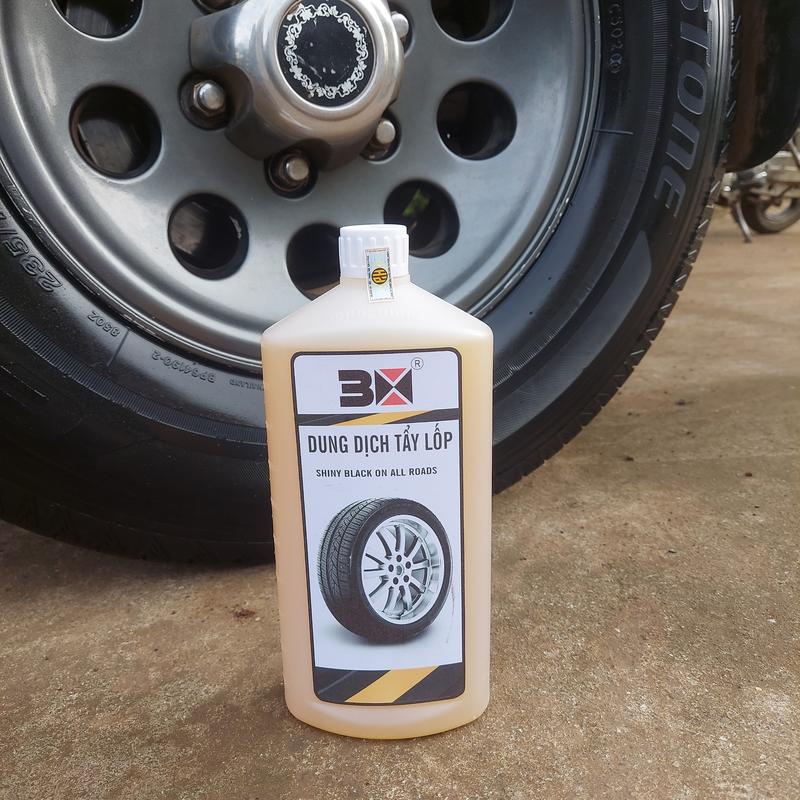 Dung Dịch Tẩy Lốp Xe Chuyên Dụng 3X 1000ml