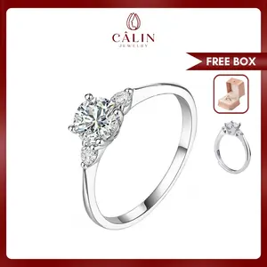 GISELE | Adjustable Cubic Zirconia Ring - Perhiasan Permata Cincin Berlian Wedding (C0011)