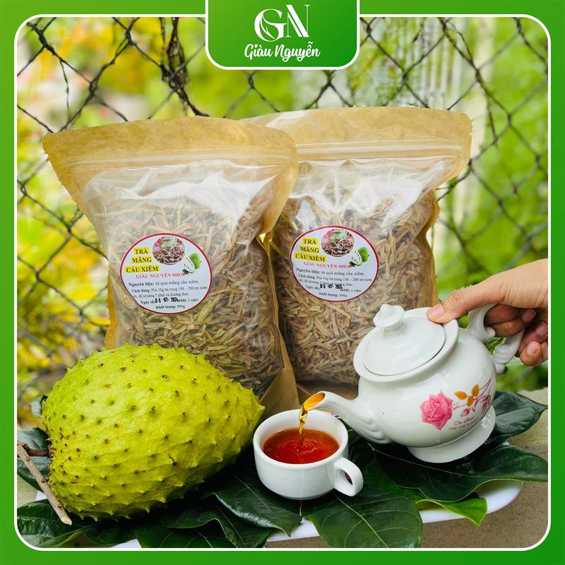 Trà Mãng Cầu Xiêm Tự Nhiên 500gram Chua Ngọt Nước Trà Chè Tea Sen