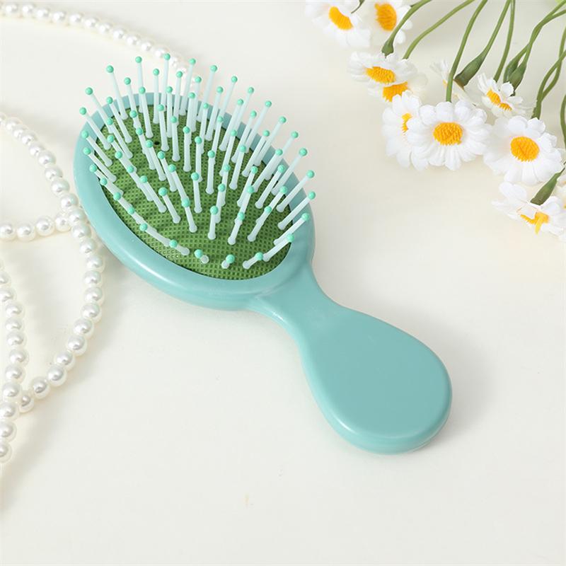 Product Introduction of AT 1 Pcs Mini Soft Bristles for Women Baby Girls Kids Wet Hair Brush Hair Combs Small Pocket Travel Hair Brush Hair Combs 8