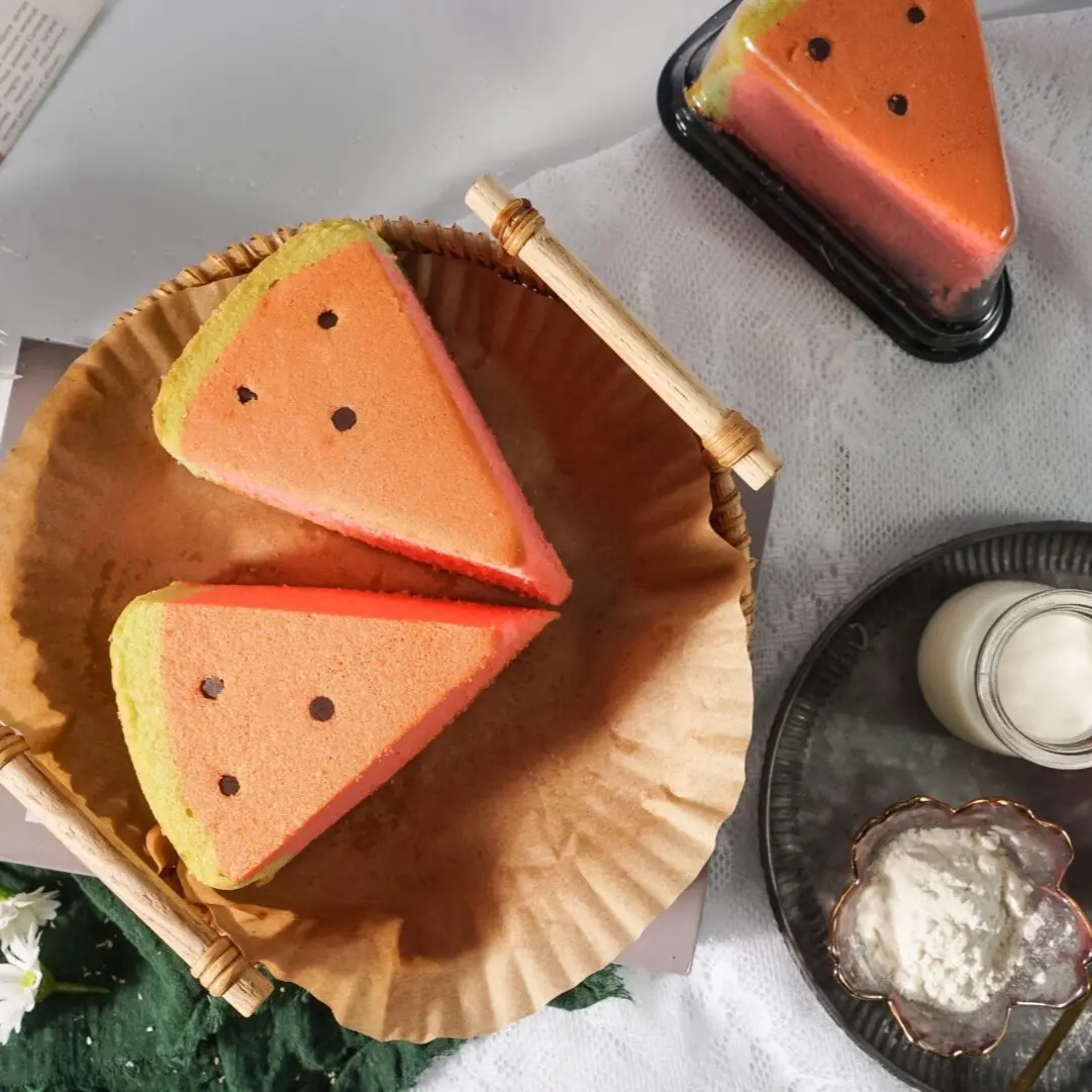Bánh Gato dưa hấu có hạt socola chip Bảo Yến