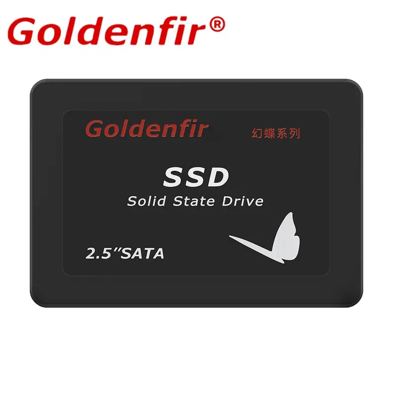 Ổ cứng thể rắn SSD, Goldenfir, 2.5Inch, SATA3, Dung lượng 128GB, 240GB, 360GB, 480GB, Ổ cứng thể rắn nội bộ, Tương thích với máy tính xách tay, Máy tính xách tay và máy tính xách tay, Ổ cứng SSD, Dung lượng 512GB 0
