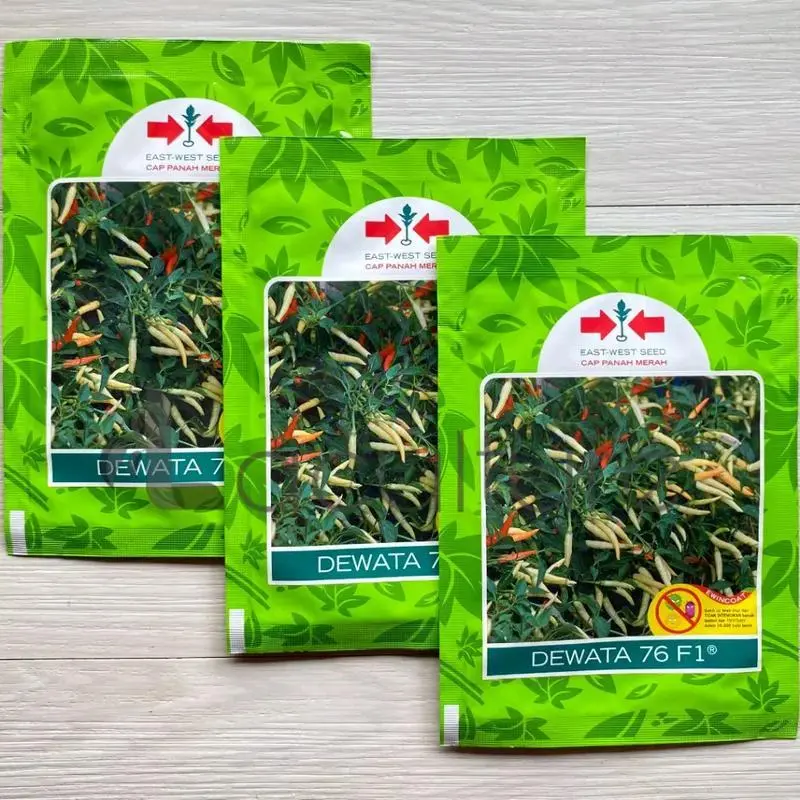 PROMO benih eceran isi 100 butir bibit cabe rawit DEWATA 76 F1 cap panah merah KUALITAS