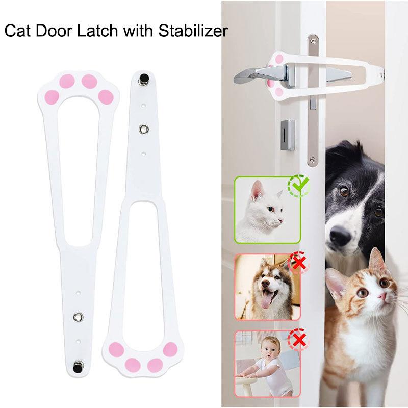 Product Introduction of Chốt cửa mèo, với bộ ổn định, Giá đỡ cửa mèo Có Thể Điều Chỉnh 5 kích cỡ, để cho mèo vào 6