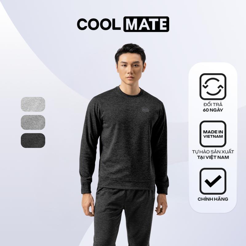 Áo Sweater Essential Fleece thoáng khí - Coolmate