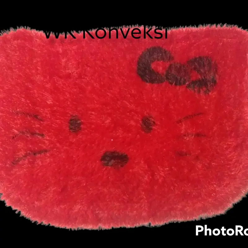 Keset hello kity kain rasfur hk sablon kesed 8