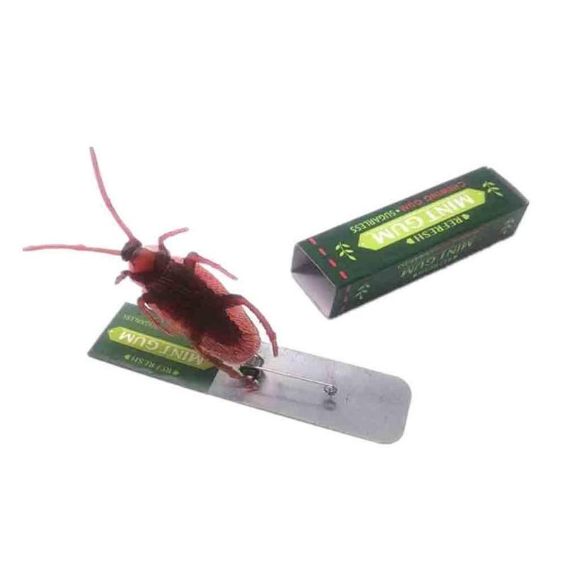 Product Introduction of Chewing Gum Imitation Cockroach Toy Simulation Prank T0A9 Tricky Cockroach Spoof Shocking Toys 17
