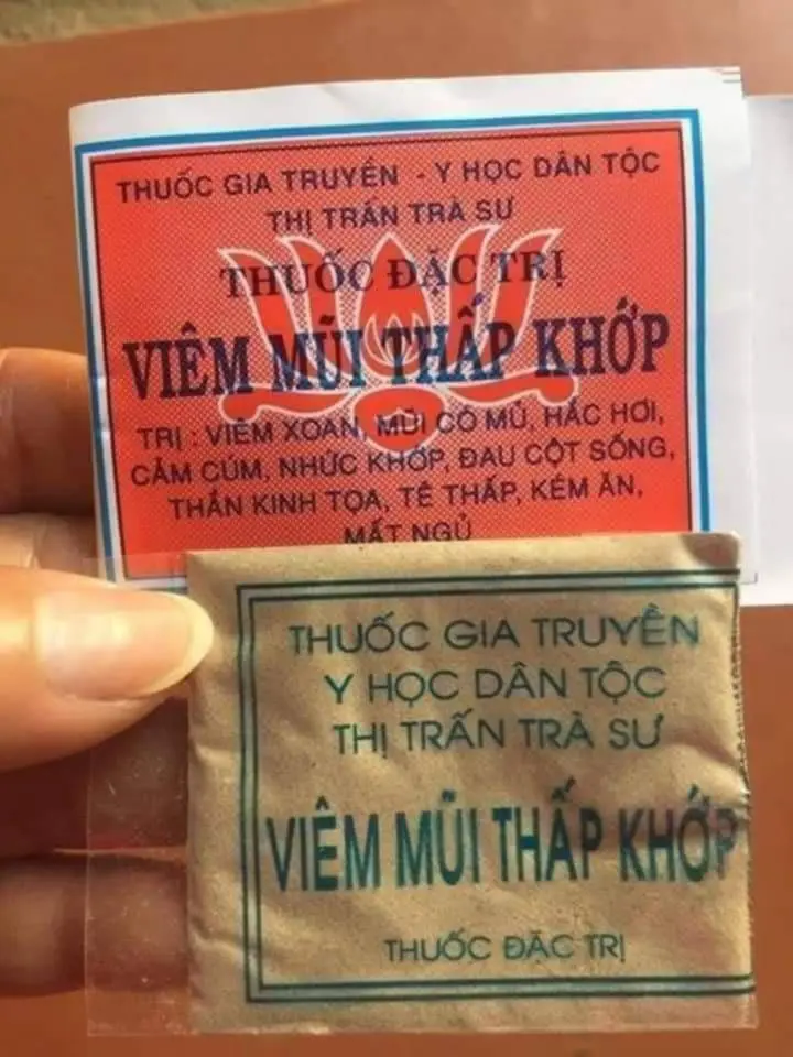 50 gói viêm mũi thấp khớp trà sư