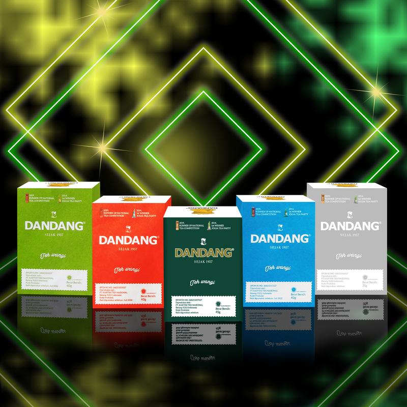 Teh Dandang Selection 45gr - Teh Tubruk - 1 Slop isi 10 Box 45gr 3