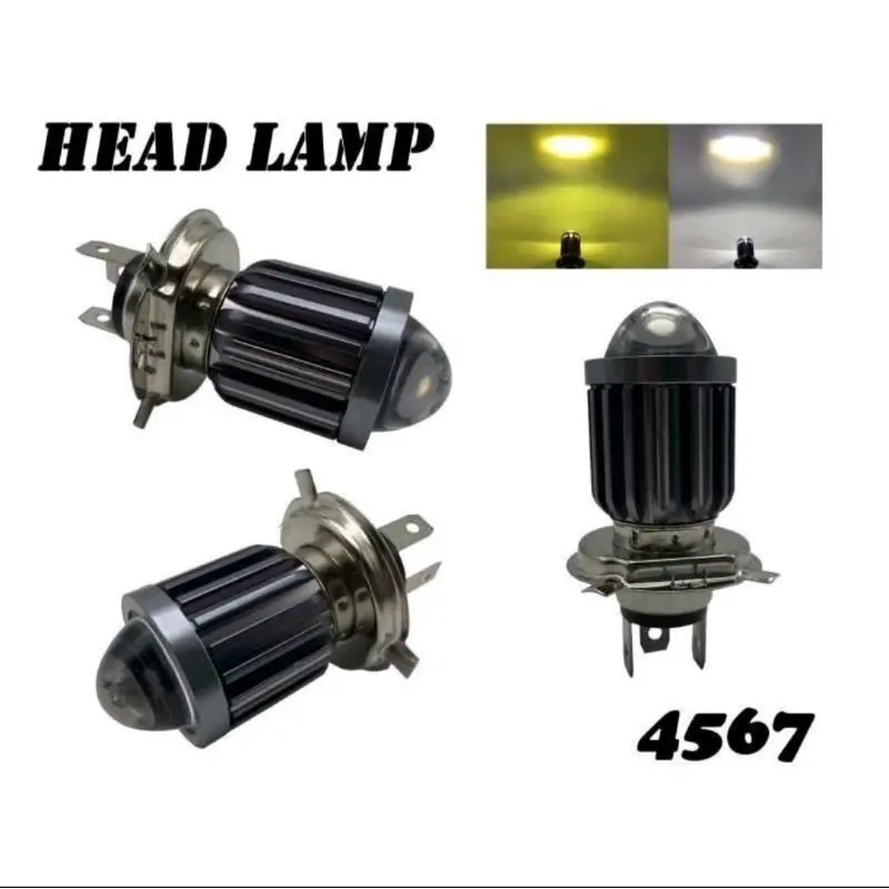 LAMPU LED DEPAN MOBIL UTAMA H4 LASER D2 PUTIH KUNING TRUCK BUS Car
