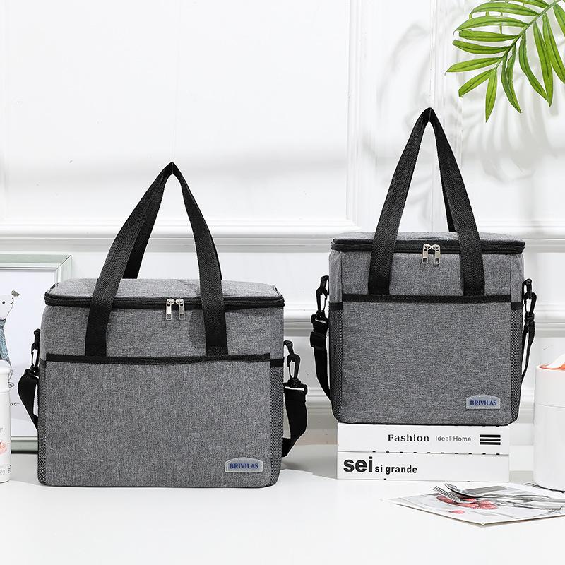 Túi giao hàng giữ nhiệt túi giữ nhiệt to giao đồ ăn ship giao hàng cách nhiệt chống nước size to lớn BENTO BAGS TGH01 Nam Navy Nhung