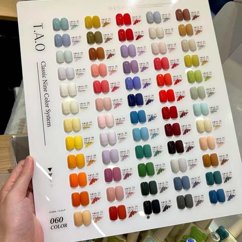 Set sơn gel gấu Tao ( tặng basetop - bảng màu )  Sơn móng tay nữ