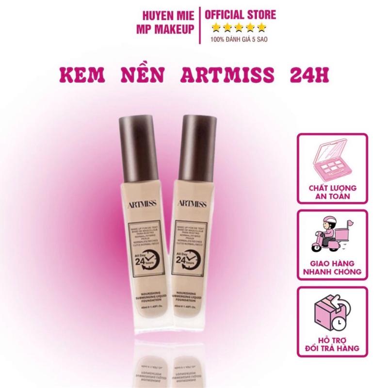 Kem nền Artmiss 24h kiềm dầu