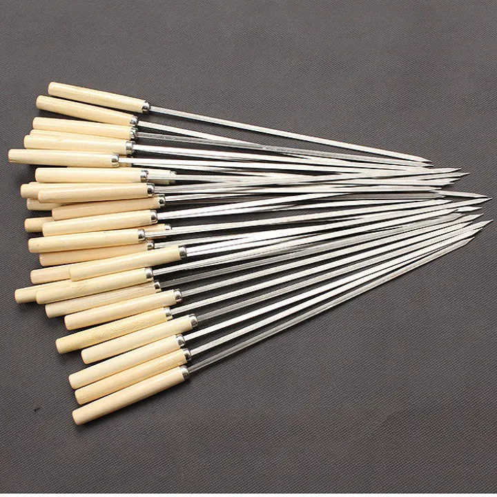 Que xiên nướng inox, nướng chả nướng hải sản, BBQ phục vụ tiệc nướng 1