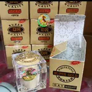 [12pc] Cream Dr Gold Holo Kuda Asli