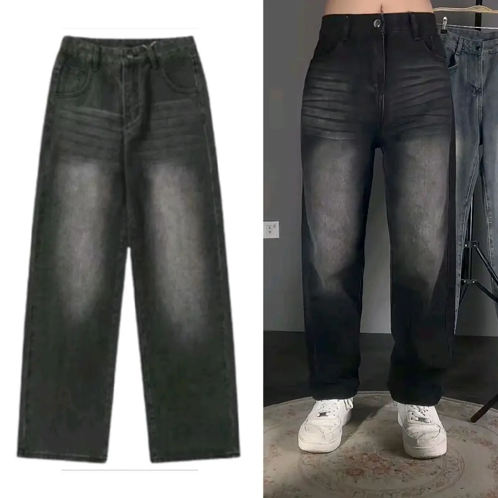 Quần jeans baggy nam cao cấp ống rộng - quần bò baggy nam, phong cách trẻ trung, cá tính Menswear Pants, chất liệu denim đơn giản đầy tinh tế