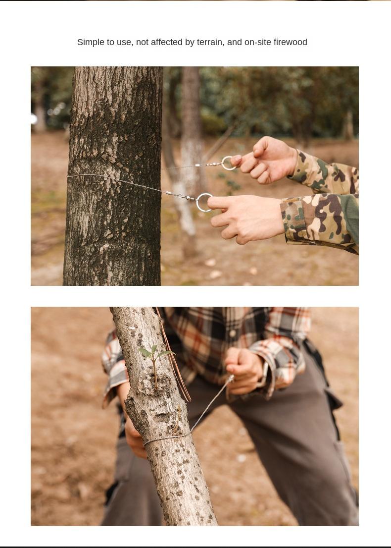 Product Introduction of Portable Camping Survival Hand Sawing 1