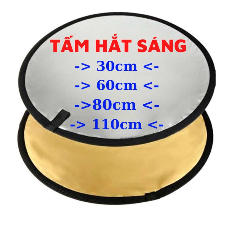 Tấm Hắt Sáng 2in1 Tròn, Miếng Hắt Sáng 2 Trong 1 Chụp Ảnh Chuyên Nghiệp