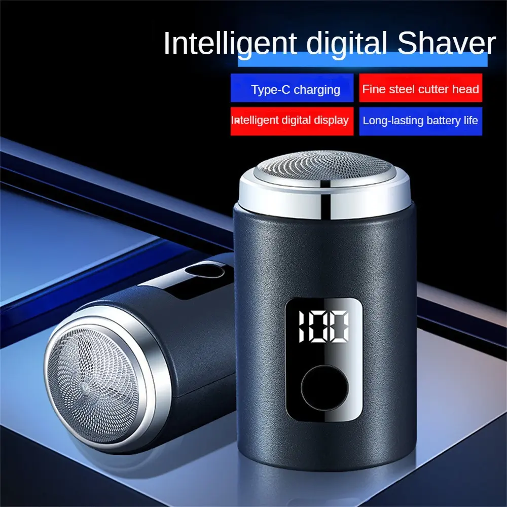 Sanqiao Brand Popular Mini Mens Electric Shaver With Power Display