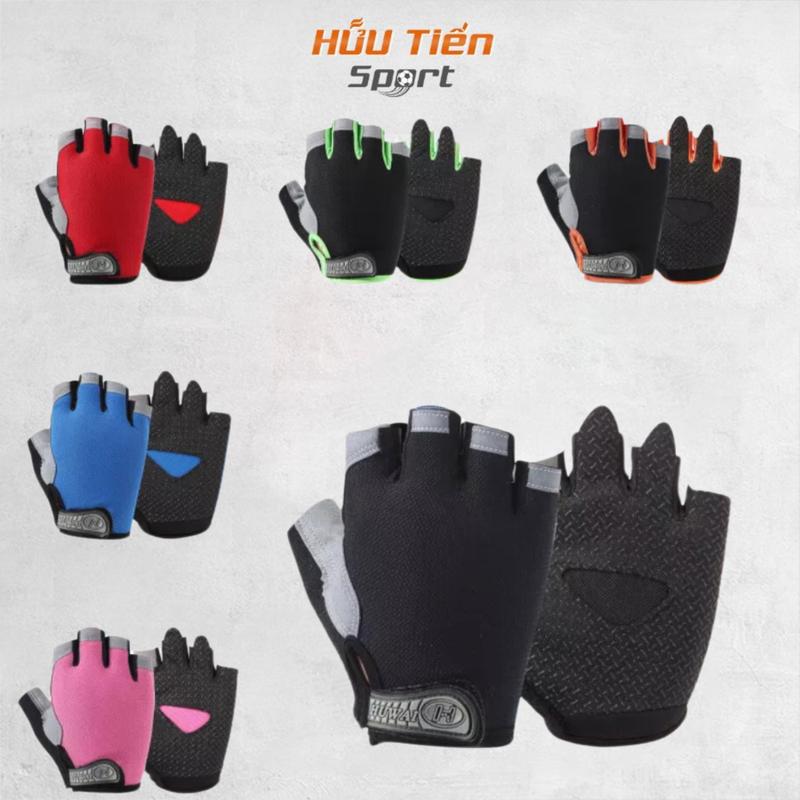 Găng Tay Nam Nữ Huwai Hạt Nhựa Chống Nắng, Tập Gym Tập Thể Thao Chuyên Nghiệp