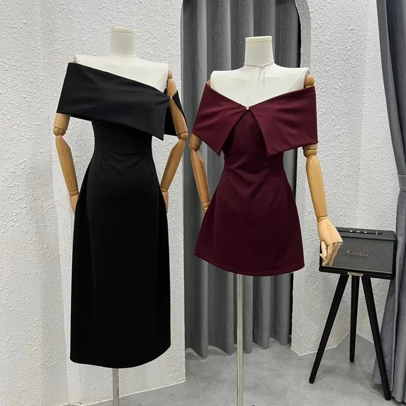 CÓ BIGSIZE _RUBYSTUDIO Đầm Ống Cúp Ngực Kèm Choàng Phom Dài - Chất Thun Mango Co Giãn 1