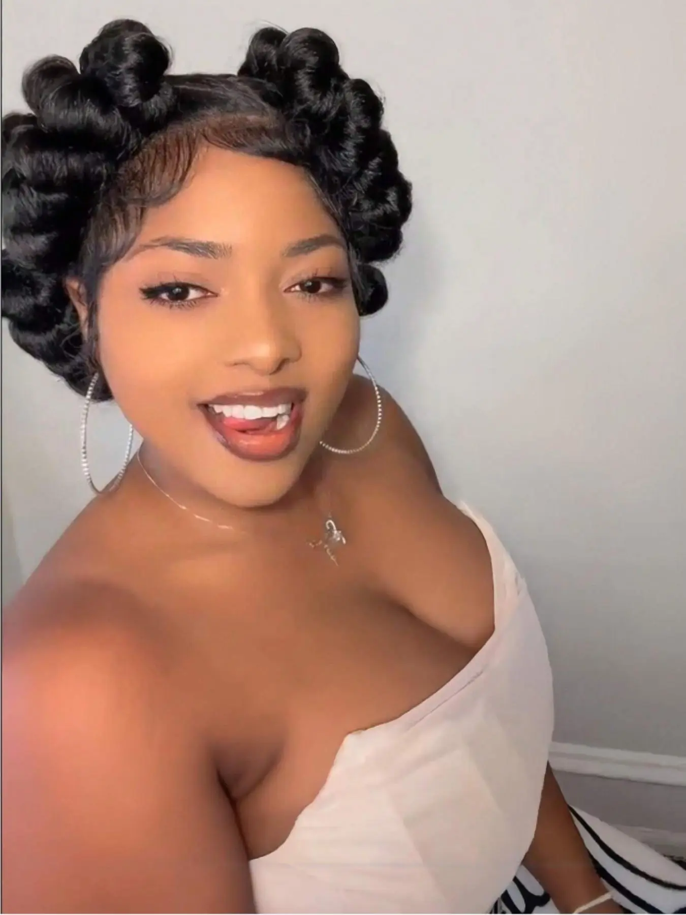6 Inch Short Braided Wigs for Women, Gorgeous Fluffy Wigs without Bangs, Synthetic Braided Full Lace Wigs for Party, Daily Use