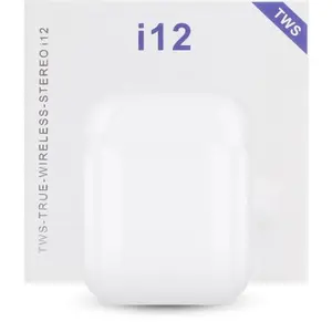 TWS TERMURAH PINZY Headset Bluetooth True wireless stereo i12 Earphone  Earphones  Headphones  Handsfree  Headphone