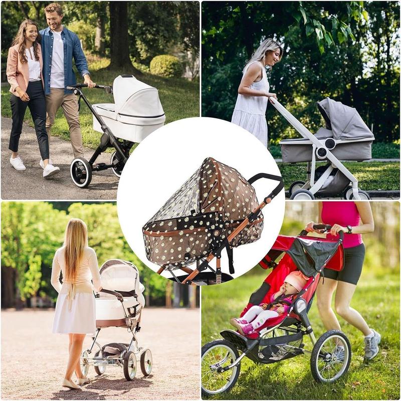 Product Introduction of Baby Stroller Mosquito Net Pushchair Cart Insect Shield Net Baby Stroller Accessories Mesh Safe Infants Protection Mesh Cover 20